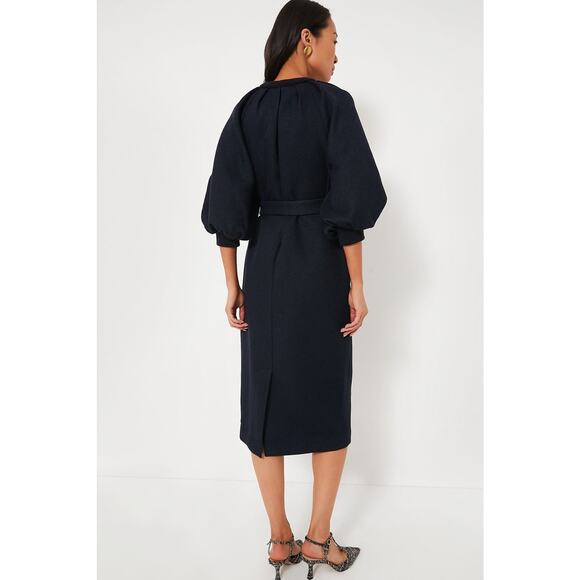 TUCKERNUCK Navy Elsa Dress Size S NWT Retail $198 Tuckernuck - Picture 2 of 7